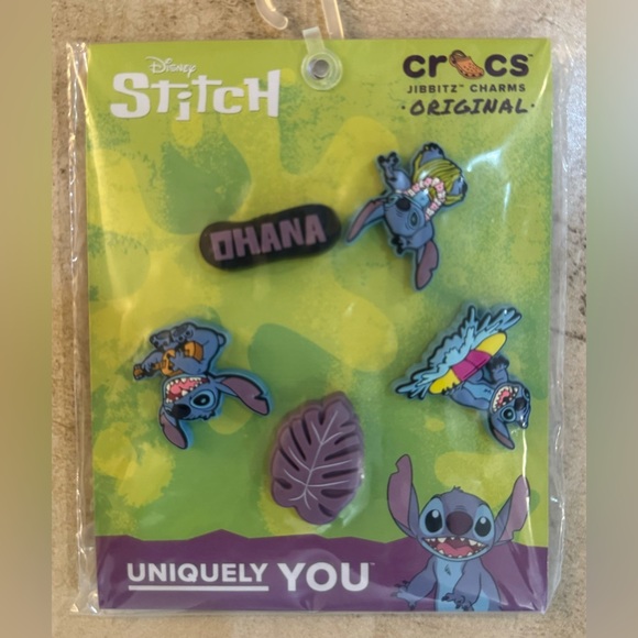 Crocs Jibbitz Stitch Tropical - 5 Pack - Picture 5 of 7